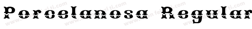 Porcelanosa Regular字体转换